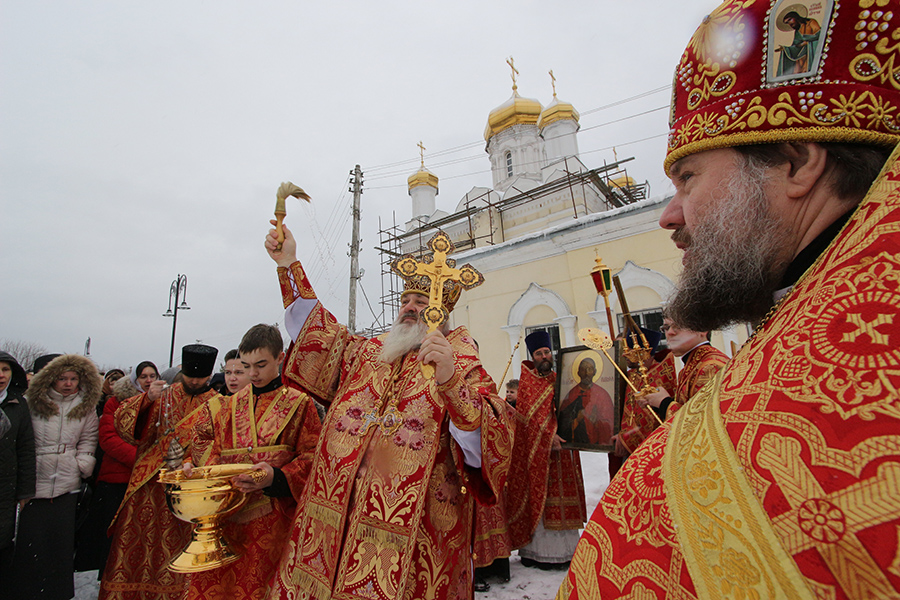 Празднование собора новомучеников и исповедников Рузских в Рузском благочинии