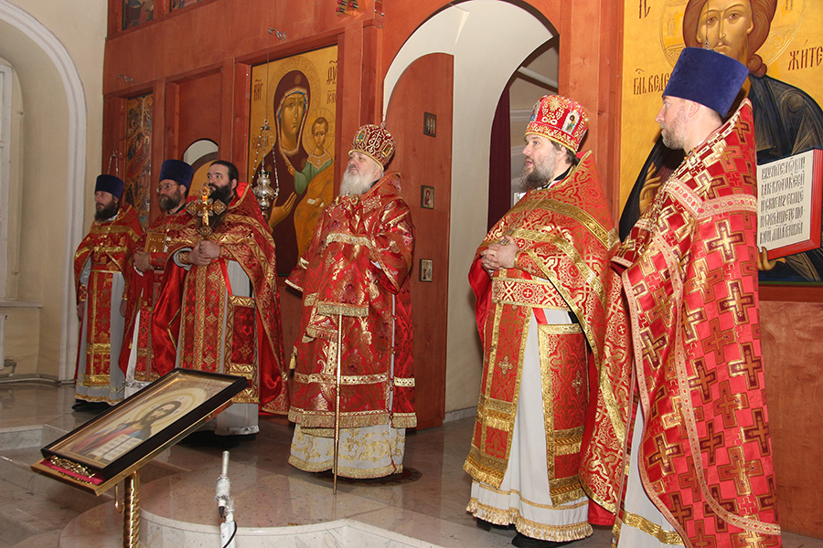 Празднование собора новомучеников и исповедников Рузских в Рузском благочинии